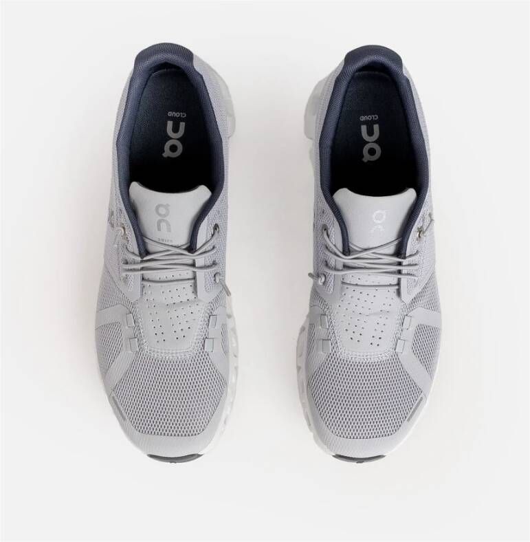 ON Running Cloud 5 Wit en Grijs Sneakers Gray Heren