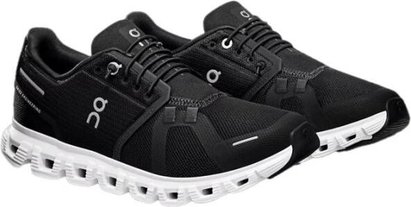On Running Cloud 6 Hardloopschoenen Zwart Wit