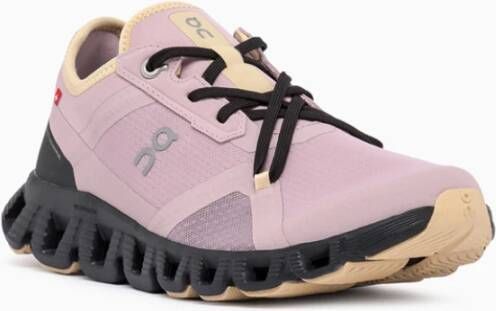 ON Running Cloud X 3 AD Sneakers Pink Dames