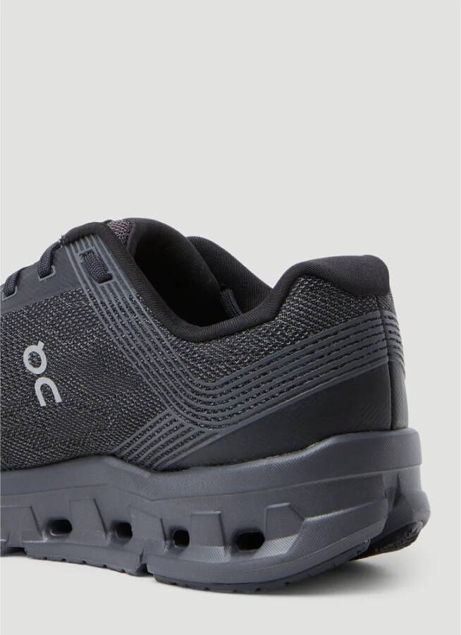 ON Running Cloudgo Sneakers van gerecycled polyester Zwart Dames