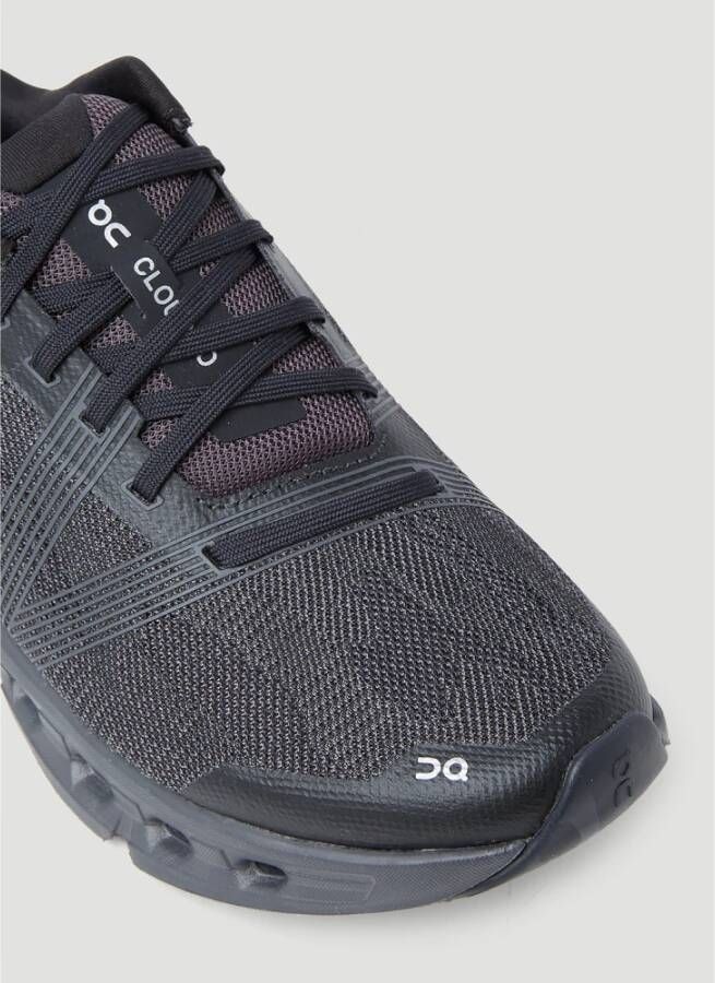 ON Running Cloudgo Sneakers van gerecycled polyester Zwart Dames