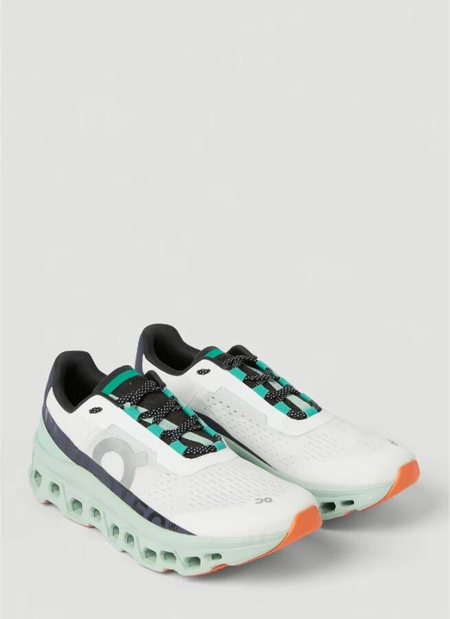 ON Running Cloudmonster Road Running Sneakers Groen Heren