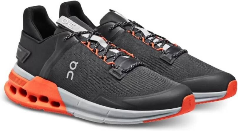 ON Running Cloudnova Flux Hardloopschoenen Zwart Heren