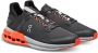 ON Running Cloudnova Flux Heren Sneakers Cloud Schoenen Black-Flame 3MD10260666 - Thumbnail 4