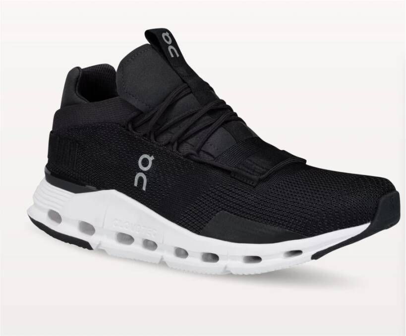 ON Running Cloudnova Prestatie sneaker voor de hele dag Zwart Heren