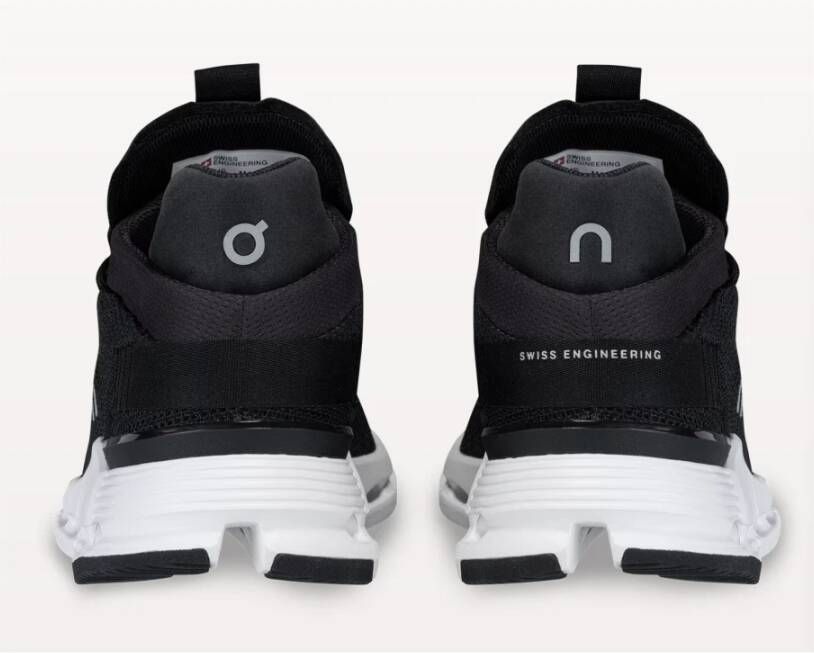 ON Running Cloudnova Prestatie sneaker voor de hele dag Zwart Heren