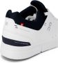 ON Running Witte hardloopschoenen met marineblauwe details White - Thumbnail 10