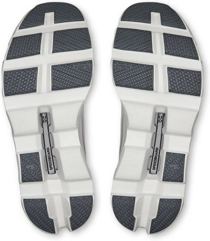 On Running Grijze Dames Sneakers Lichtgewicht Ademend