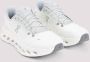 On Low-Top Sneakers White Sneakers With Blue Details And Logo Embroide in wit - Thumbnail 5