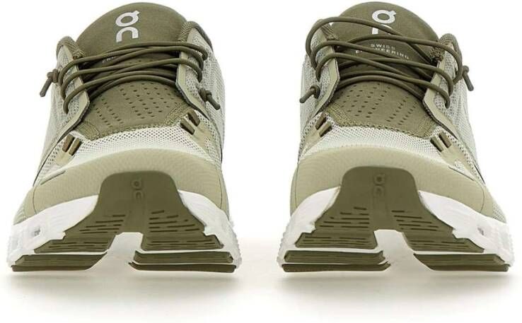 ON Running Groene Cloud 5 Herensneakers Multicolor Heren