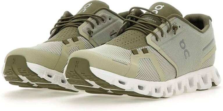 ON Running Groene Cloud 5 Herensneakers Multicolor Heren