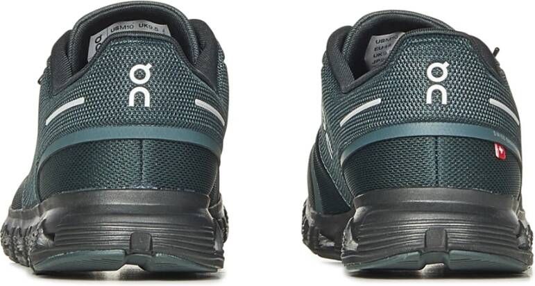 On Running Groene Sneakers met Speed Lacing
