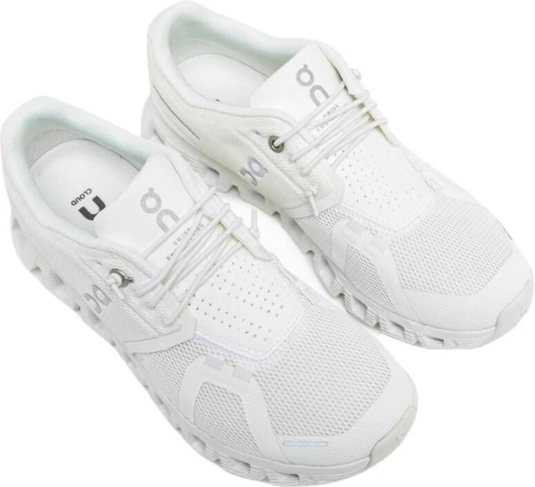 ON Running Lichtblauwe Cloud 5 Sneakers White Dames