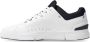 ON Running Witte hardloopschoenen met marineblauwe details White Heren - Thumbnail 8