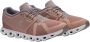 ON Running Cloud 5 Dames Sneakers Sport Schoenen Rosebrown-Fog - Thumbnail 7