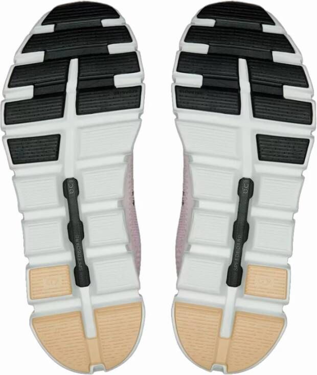On Running Roze Sneakers met Cloud 6 Technologie