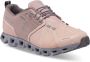 ON Running Cloud 5 WP Waterproof Dames Sneakers Schoenen Rose-Fossil - Thumbnail 4