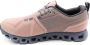 ON Running Cloud 5 WP Waterproof Sneakers Schoenen Rose-Fossil - Thumbnail 4