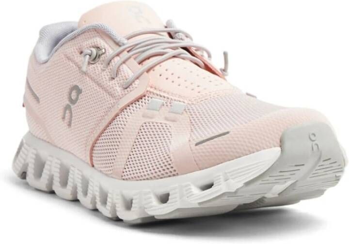 ON Running Cloud 5 Mesh Hardloopschoenen Roze Dames