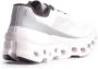 ON Running Witte Sneakers met Stoffen Materiaal en Rubberen Zool White - Thumbnail 8