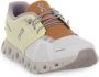 ON Running Cloud 5 Dames Sneakers Schoenen Hay-Ice - Thumbnail 5