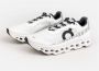 ON Running Witte Sneakers met Stoffen Materiaal en Rubberen Zool White Heren - Thumbnail 9