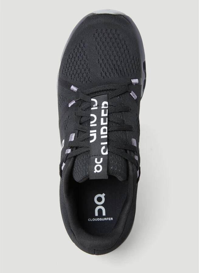 ON Running Cloudsurfer Sneakers van gerecycled polyester Zwart Dames