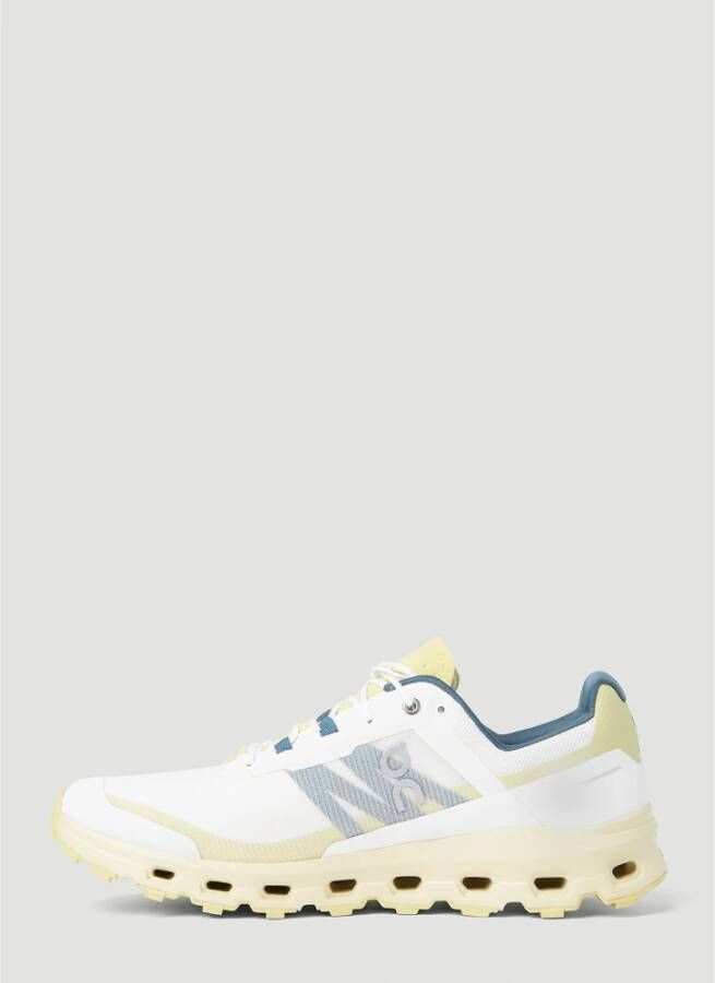 ON Running Technische Mesh Veterschoenen Beige Heren