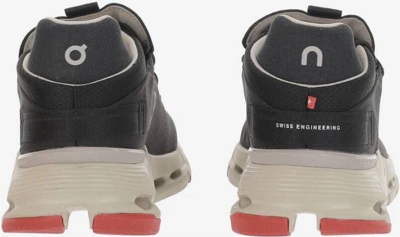 ON Running Ultra-lichtgewicht Ademende Sneakers met Logodetails Black Heren