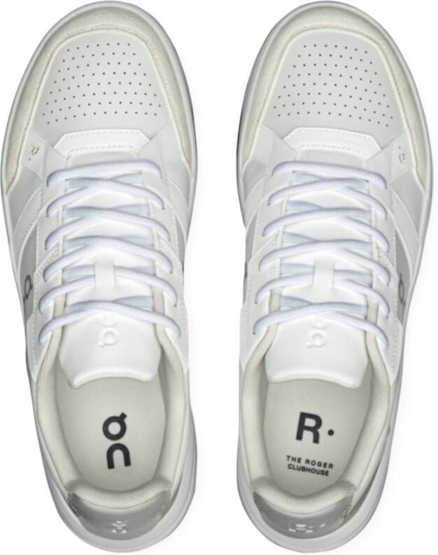 On Running Witte Clubhouse Sneakers met CloudTec