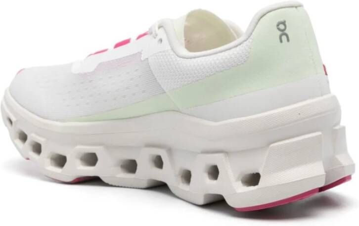 ON Running Witte Sneakers met Metallic Rhinestone Versiering White Dames