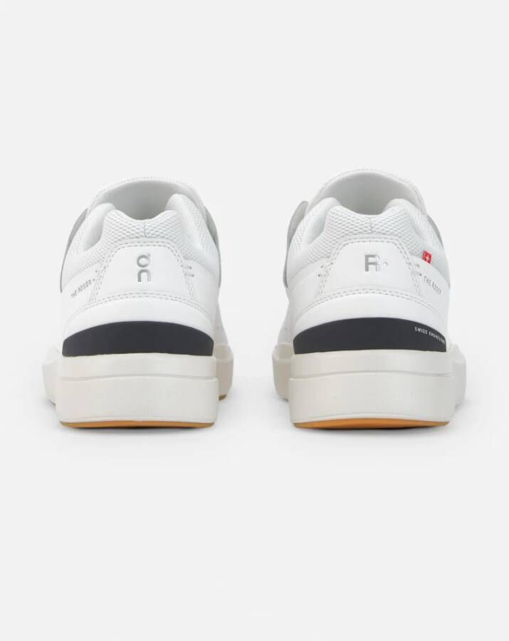 ON Running Witte Sneakers met Oranje Details White Heren