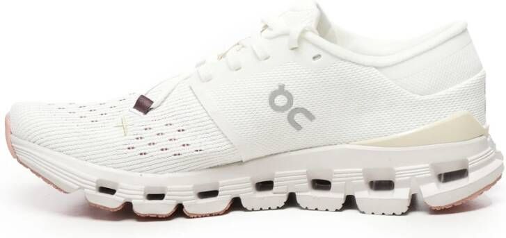 On Running Witte Veterschoenen met Logodetails