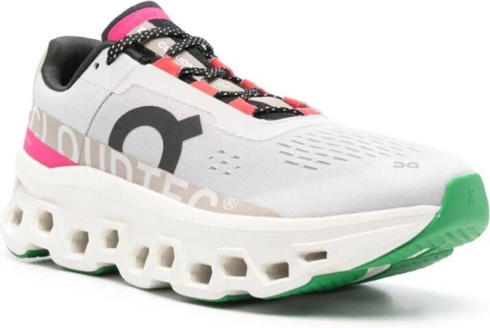 On Running Zilveren Sneakers met CloudTec Demping