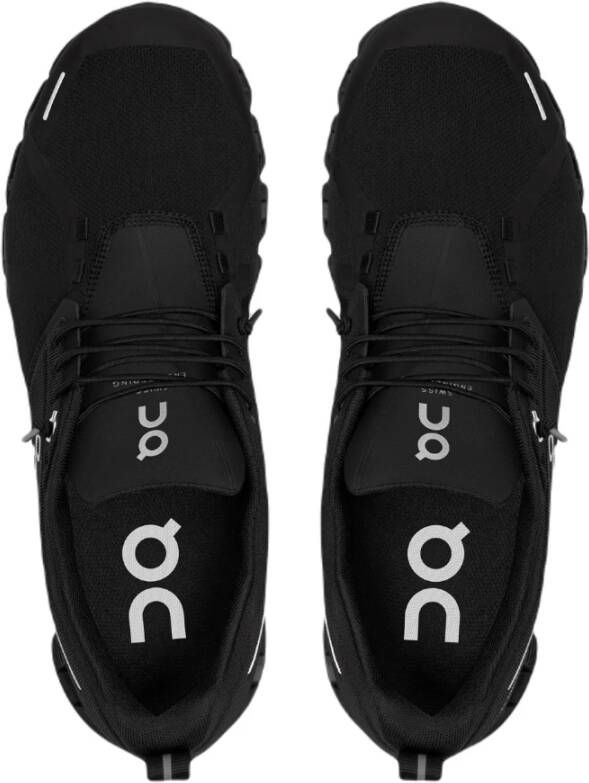 ON Running Zwarte Cloud 5 Sneakers voor Mannen Black Heren