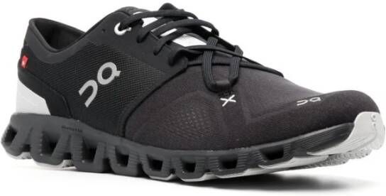 ON Running Zwarte Cloud X 3 Sneakers Black Heren
