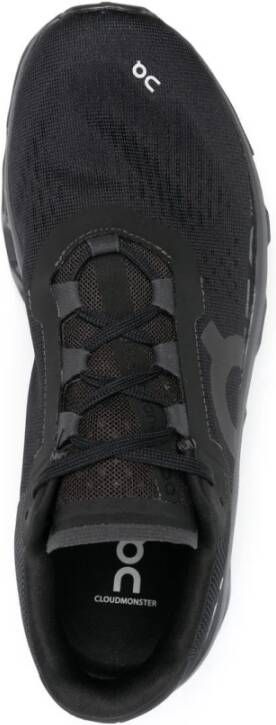 ON Running Zwarte platte schoenen met uitgesproken boog Black Dames