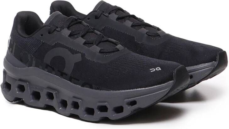 ON Running Zwarte Sneakers met Synthetisch Bovenwerk Black Dames