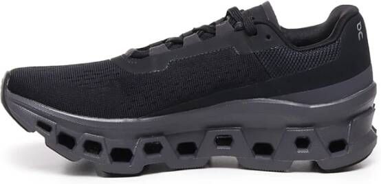 ON Running Zwarte Sneakers met Synthetisch Bovenwerk Black Dames