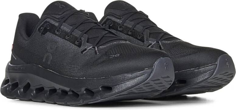 ON Running Zwarte Sneakers voor Stijlvolle Moves Black Heren