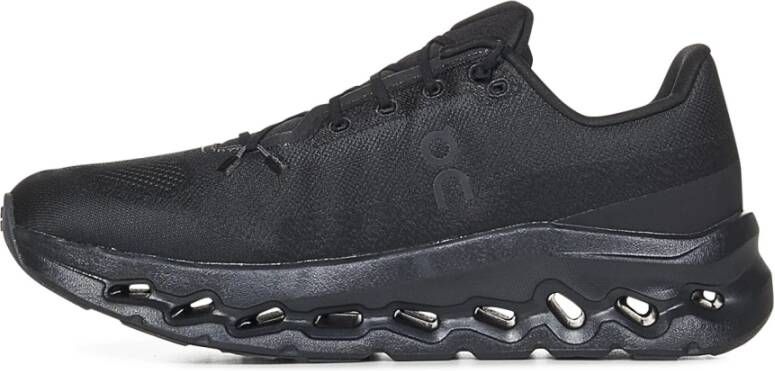 ON Running Zwarte Sneakers voor Stijlvolle Moves Black Heren