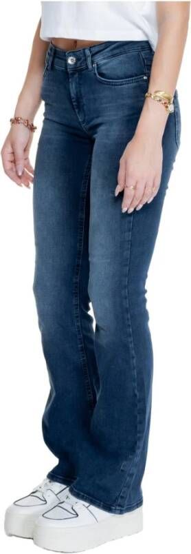 Only Blauwe Bootcut Jeans met Zakken