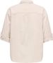 Only Carmakoma Katoenen Shirt met Lange Mouwen in Pumice Stone - Thumbnail 2
