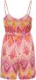 Only Framboos Roze Polyester Ceintuur Jumpsuit - Thumbnail 2