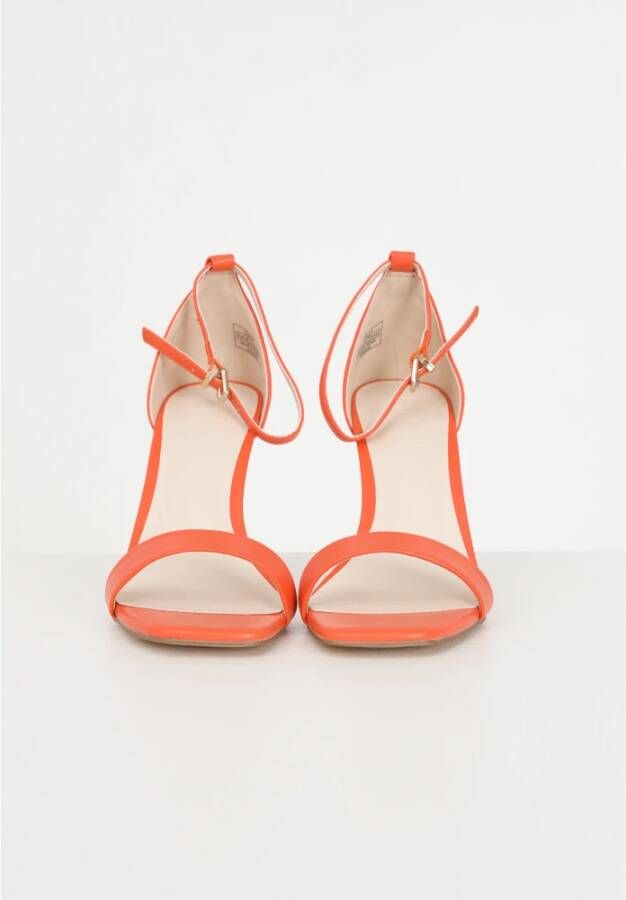 Only Sandals Orange Oranje Dames