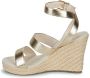 Only Sandalen ONLAMELIA-16 WEDGE SANDAL FOIL - Thumbnail 8