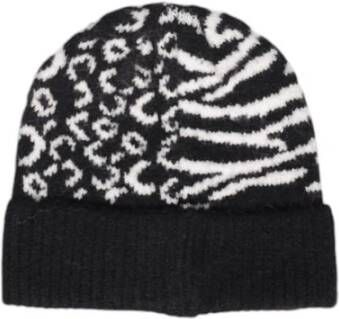 Only Zwarte Acryl Dameshoed Herfst Winter Collectie