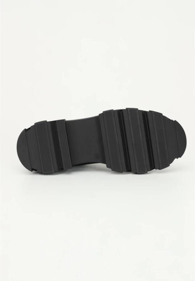 Only Zwarte elastische enkellaarzen Black Dames