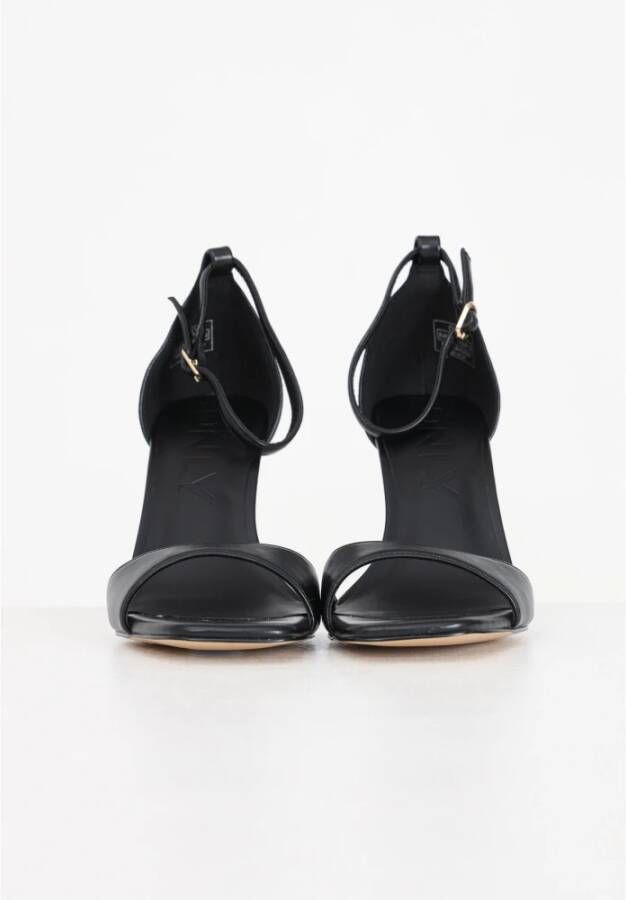 Only Zwarte sandalen met hoge hak en verstelbare band Black Dames