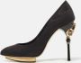 Oscar De La Renta Pre-owned Fabric heels Black Dames - Thumbnail 2